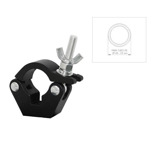 Abrazadera para tubos de Ø 45-52 mm WLL: 500 Kg color negro ABZ-29/N
