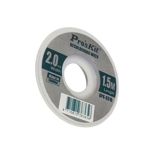 Malla de desoldar 2,0mm 1,5m