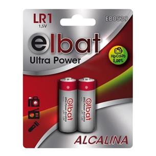 Pila alcalina 1,5V LR1