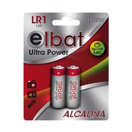 Pila alcalina 1,5V LR1