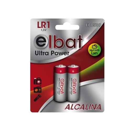 Pila alcalina 1,5V LR1