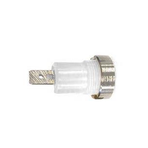Hembrilla de seguridad 4mm blanca