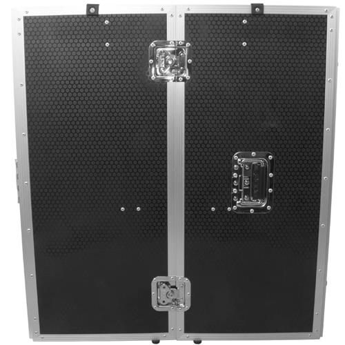 Mesa de DJ de alumnio, totalmente plegable y con ruedas de transporte. U92049SL2