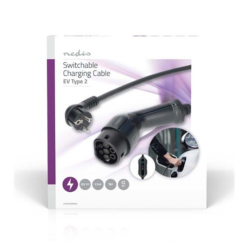 Cargador portátil para vehículos eléctricos Nedis