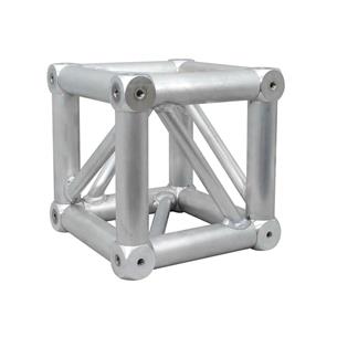 Cubo Multiconexión para truss. 290x290mm Serie G. Plata...