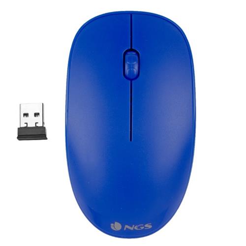 Raton Optico inalambrico NGS Fog Azul