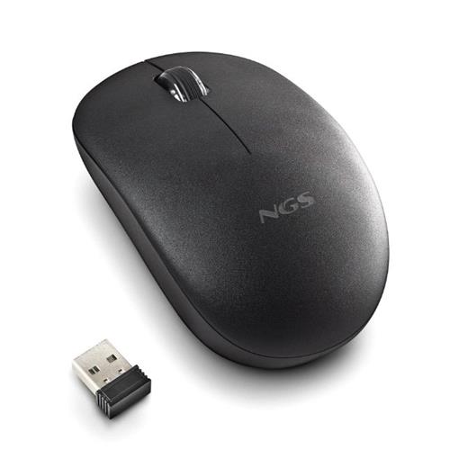Raton Optico inalambrico NGS FogPro Negro mini