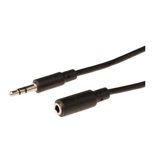 Cable audio Jack 3,5 estereo macho hembra 10 mts.