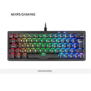 Teclado Mars Gaming Mecanico RGB USB-C (azules)