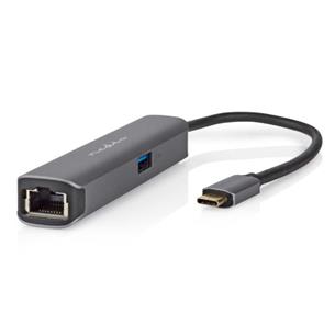 Docking station Nedis 4K-60hz UsbC-Hdmi-Red 2