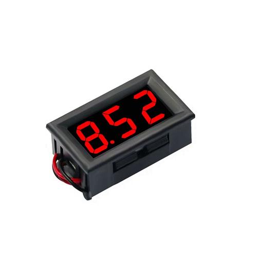 Voltimetro digital de panel a led 2 1/2 4,5-30Vdc