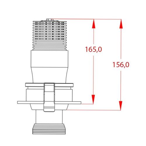 Proyector Gobos fijos led 15W empotrable 10287011
