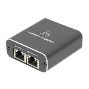 Divisor RJ45 Activo 1x2 Alimentado por USB-C a 1Gbps 2