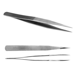 Pinzas de precisión, acero inox. 112mm VTTW15