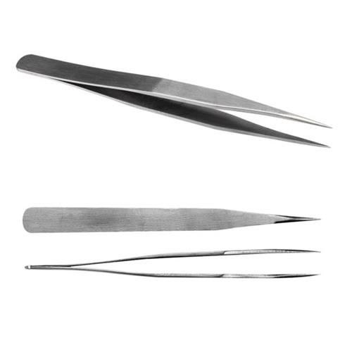 Pinzas de precisión, acero inox. 112mm VTTW15