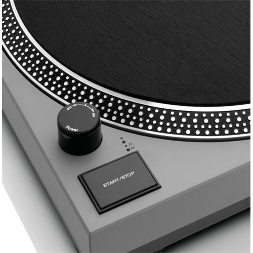 Plato tocadiscos Lenco 3810GY traccion directa USB