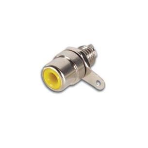 Base RCA fijacion a tuerca amarilla
