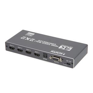 VideoWall 2x2 4K@30Hz, HDMI, USB-C, DVI 2