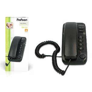 Telefono Profoon TX-115 sobremesa Negro