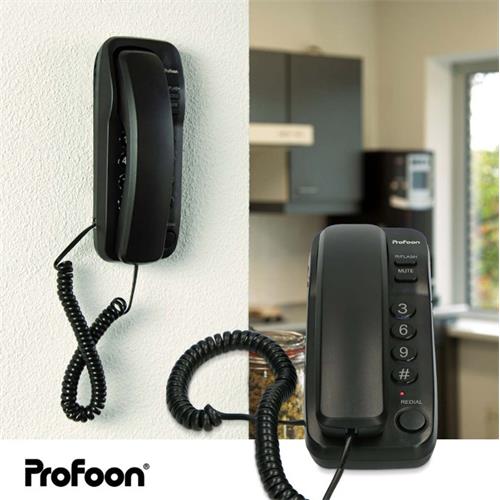 Telefono Profoon TX-115 sobremesa Negro
