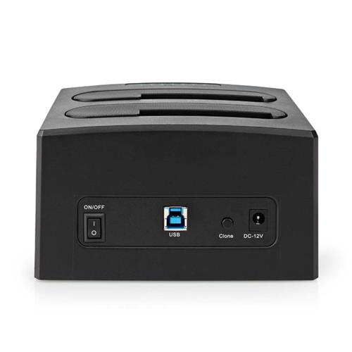 Base disco duro Sata 2,5/3,5" USB 3.2 Clonador Nedis