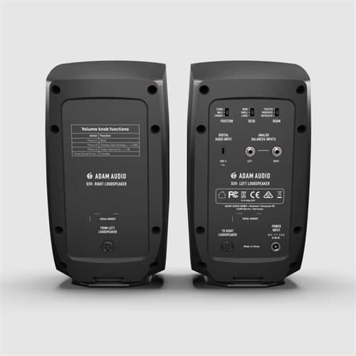 Pareja de monitores de estudio activos D3V BLACK