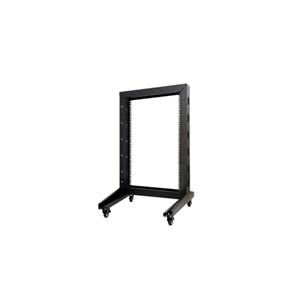 Bastidor rack 19'. 22 HU. Acero. Ruedas (2 con freno)...