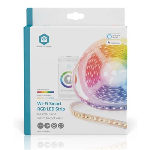 Tira led RGB Wifi 5mts IP65 Android iOS Nedis