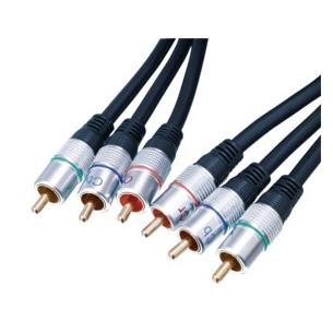 Cable video componente 2,5 metros