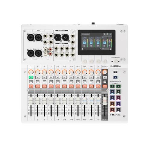 Consola de mezcla digital 18 canales. Color blanco MGX12 W