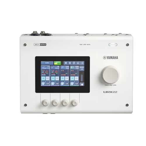 Interfaz de audio USB-C de 4 entradas y 2 salidas. Color blanco URX22 W