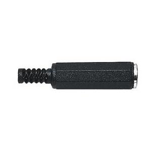 Conector Jack 3,5 estereo hembra PVC