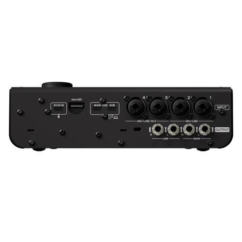 Interfaz de audio USB-C de 6 entradas y 4...