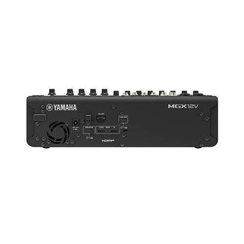 Consola de mezcla digital 18 canales con interfaz de vídeo Color negro MGX12V B