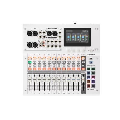 Consola de mezcla digital 18 canales con interfaz de vídeo Color blanco MGX12V W