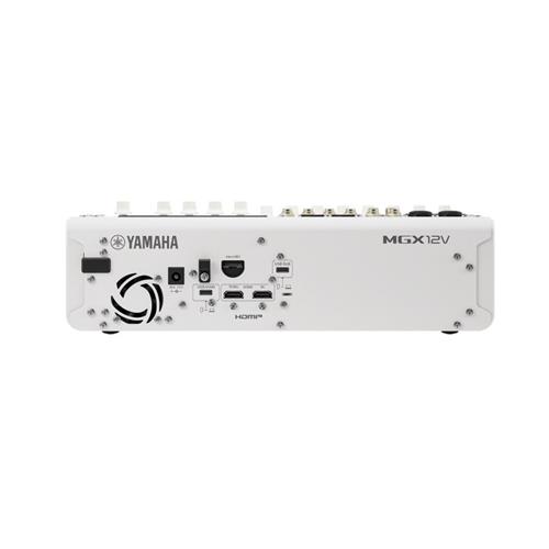 Consola de mezcla digital 18 canales con interfaz de vídeo Color blanco MGX12V W