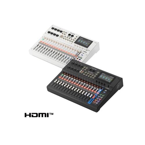 Consola de mezcla digital 22 canales con interfaz de vídeo Color blanco MGX16V W