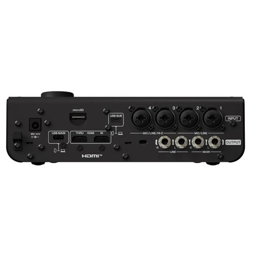 Interfaz de audio/video USB-C de 6 entradas y 4...