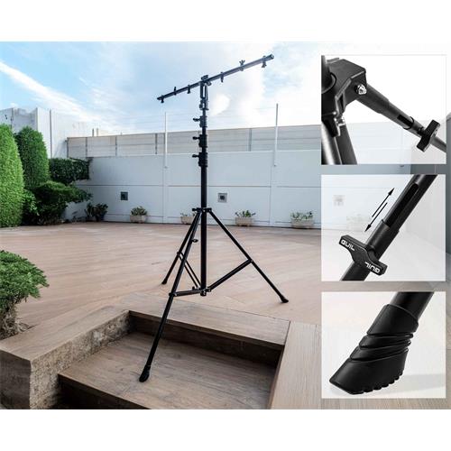 Torre de iluminación manual reforzada. Altura...