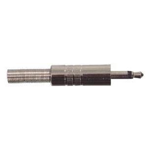 Conector Jack 3,5 mono macho metalico