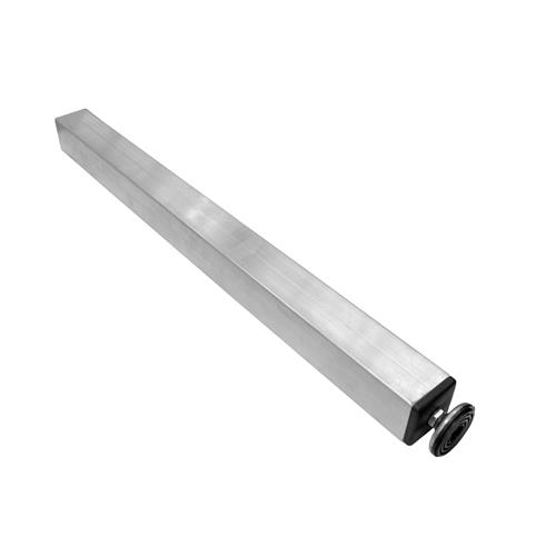 Pata fija 60x60mm con nivelador 160cm tarimas...