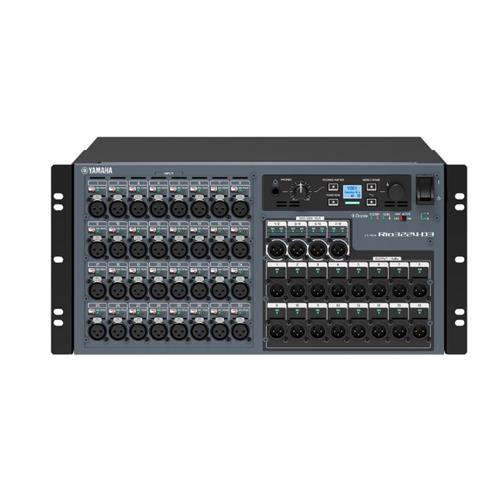 Rack de escenario en red Dante de 32 entradas...