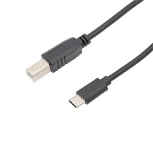 Cable USB-C 2.0 a USB-B 2.0 Negro 2m