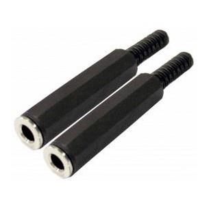 Conector Jack 6,3 estereo hembra PVC