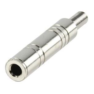 Conector Jack 6,3 estereo hembra metalico