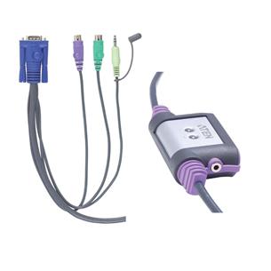 KVM switch VGA+PS/2+sonido 2PC CS-62A Aten 2