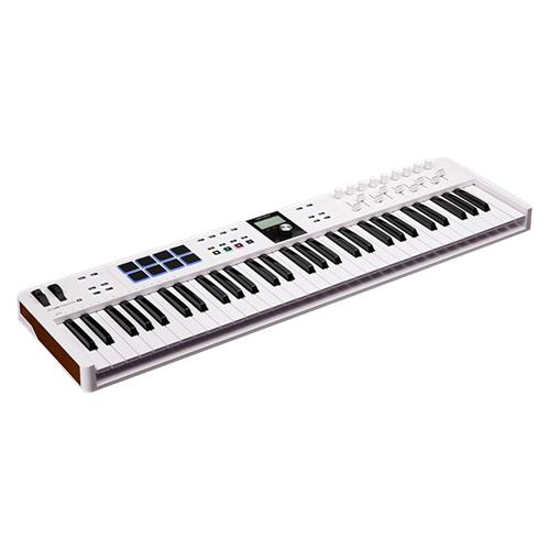 Teclado controlador USB color blanco KEYLAB ESSENTIAL 61 MK3 WHITE