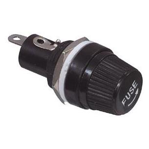 Portafusible panel 5x20 a rosca fusible