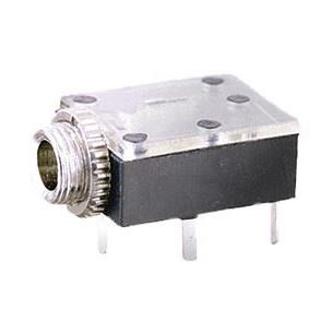 Base Jack 3,5 estereo circuito impreso + tuerca
