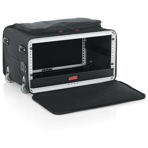 Bolsa de rack 4U nylon con asa y ruedas GR-RACKBAG-4UW